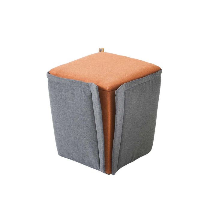 Lounge stool Finferlo with K King fabric